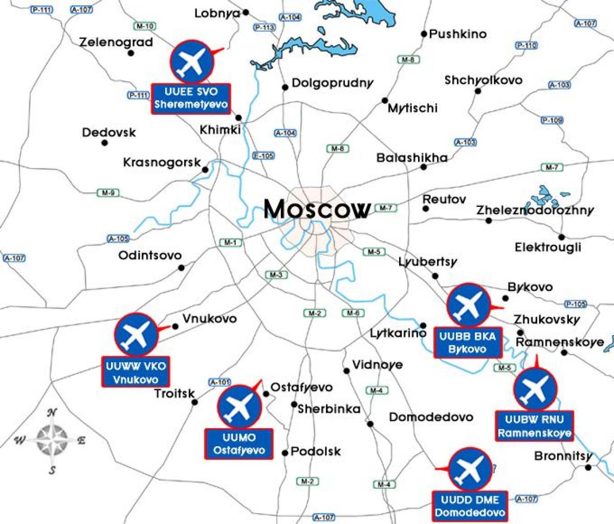 Moskva mapa letiště terminál