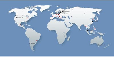 Moskva Rusko mapa světa